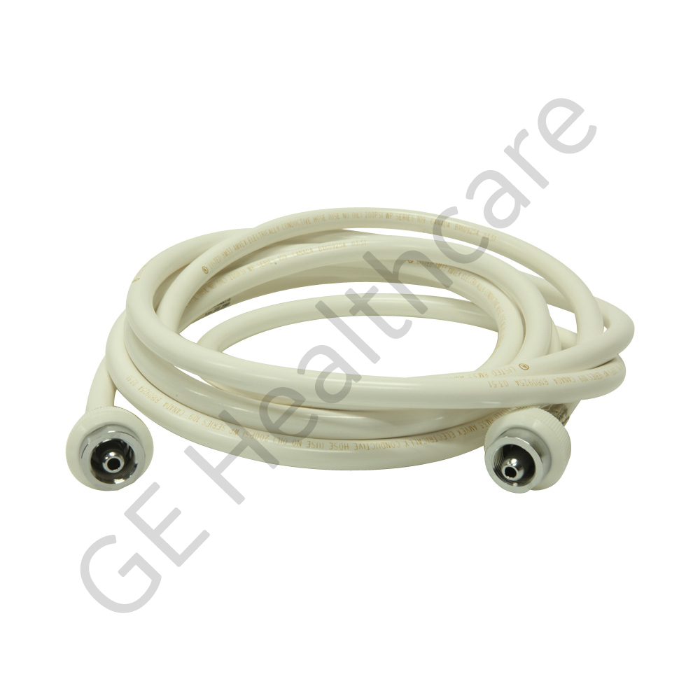 Hose Assembly Vacuum White 15 ft DISS Hose Assembly Vacuum White 15 ft DISS