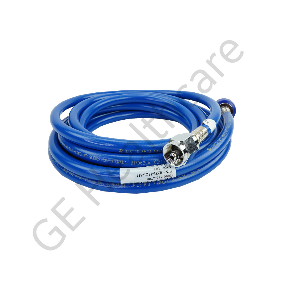 Hose/Assembly N2O Blue 15ft BCG DISS Hit N-G Hose/Assembly N2O Blue 15ft BCG DISS Hit N-G