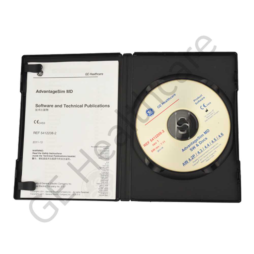 Advantage SIM MD Software and Documents CD Advantage SIM MD Software and Documents CD